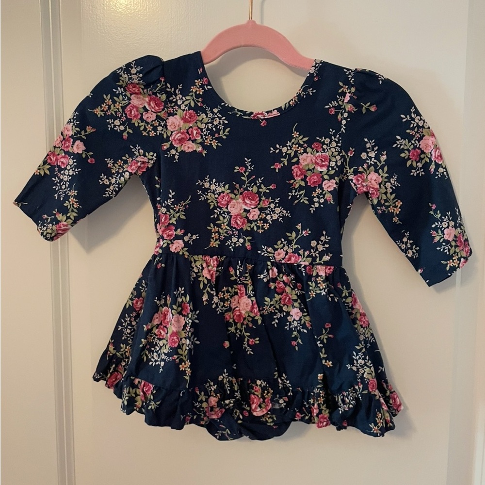 12/24 navy floral Numi dress